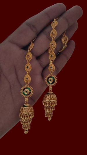 Jhumki with jela