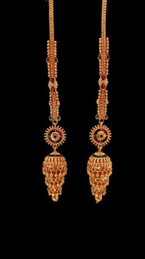 Jhumki with jela